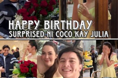 Julia Montes’ 30th Birthday: Tears of Joy as Coco Martin and Alden Richards Surprise Her with an Emotional Celebration (VIDEO)