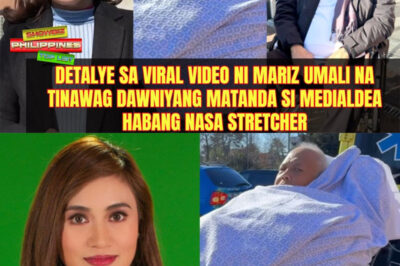 Viral Video Sparks Controversy: Mariz Umali Accused of Calling Medialdea ‘Matanda’ While on Stretcher (an)