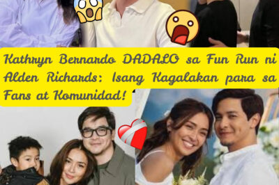 Kathryn Bernardo DADALO sa Fun Run ni Alden Richards: Isang Kagalakan para sa Fans! (NH)