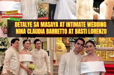 The Joyous and Intimate Wedding of Claudia Barretto and Basti Lorenzo: A Celebration of Love and Family (an)