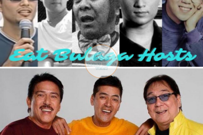 Male Celebs Na “Naging Host” Ng Eat Bulaga Mula 1979