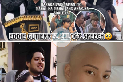 Eddie Gutierrez Hindi Na Napigilang Umiyak Sa Kanyang Eulogy Para Kay Alexa Gutierrez