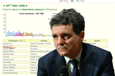 Nicușor Dan, 2 ani a fost cel mai bun matematician din lume. Cu el în echipă, România a învins Rusia
