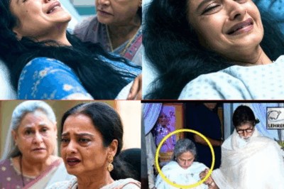 Bollywood Shock: Jaya Bachchan’s Emotional Meeting with Rekha After Heart Attack