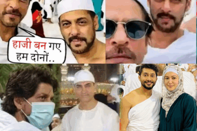 Faith and Brotherhood: Salman Khan and Shah Rukh Khan Unite for Hajj Pilgrimage in Mecca