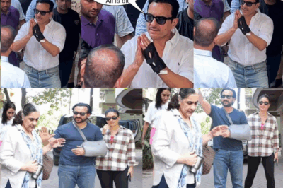 Safely Home at Last: Saif Ali Khan Leaves Hospital Under Heavy Security—What Prompts the Tight Protection?