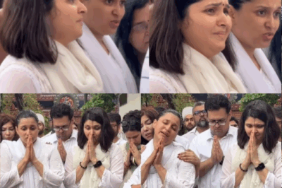Heartbreaking Moment: Mannara and Mitali Handa Cry Together During Cremation Ceremony