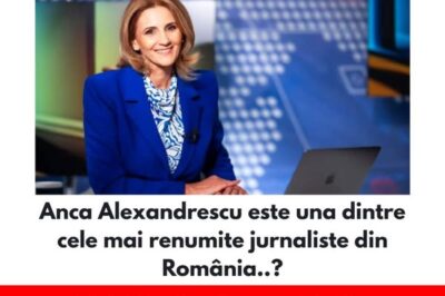Anca Alexandrescu este una dintre cele mai renumite jurnaliste din România