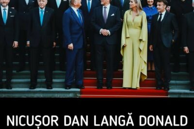Nicușor Dan, lângă Donald Trump la poza de grup de la summitul NATO de la Haga