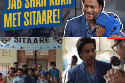 Shah Rukh Khan Surprises Cast of ‘Sitaare Zameen Par’ in Unexpected Visit