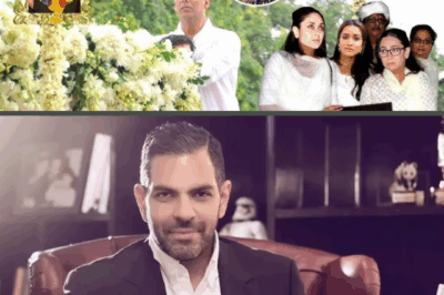 Akshay Kumar Gets Emotional at Sanjay Kapoor’s Prayer Meet Alongside Karishma Kapoor