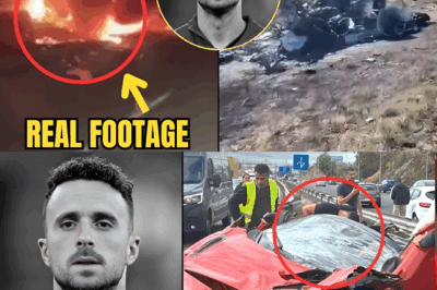 Real Footage: Diogo Jota’s Lamborghini Explodes After Deadly Highway Accident