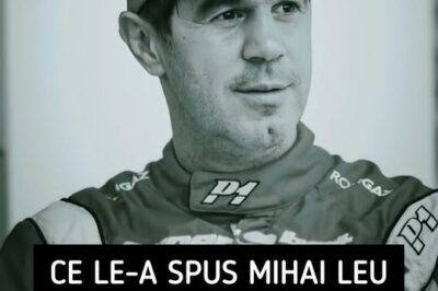 Ce le-a spus Mihai Leu apropiaților înainte să moară. Cuvintele care i-au marcat: „Trebuie să te uiţi la stele”